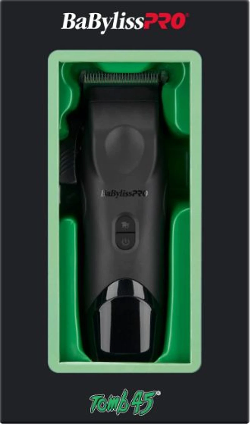 BaBylissPRO® x Tomb45® Wireless-Charging Clipper+ Free charging pad