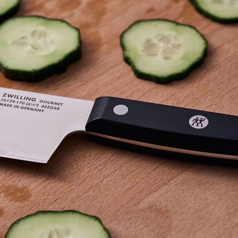 ZWILLING GOURMET NAKIRI KNIFE 170 MM