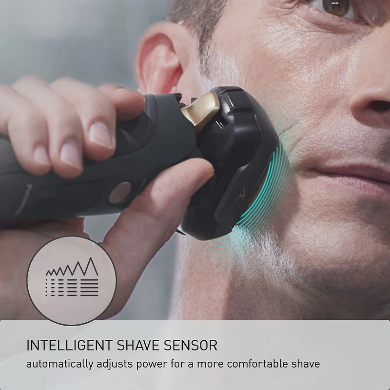 Panasonic ESLV67 Premium 5-blade Wet & Dry Electric Shaver, ARC5  Black