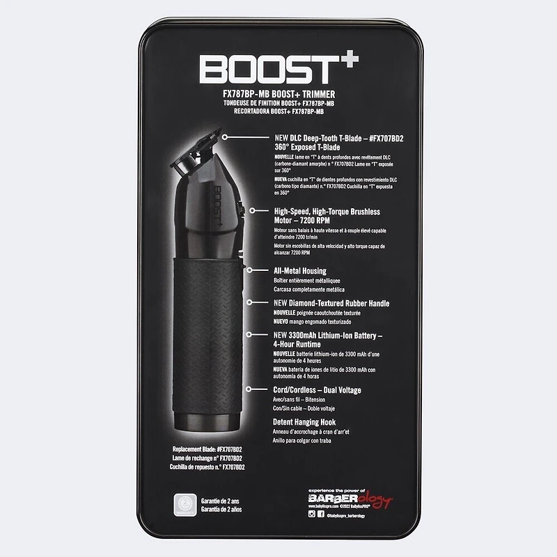 BPRO FX MATT BLACK BOOST TRIMMER