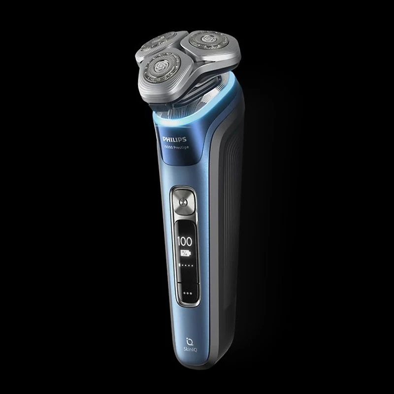Philips Series 9000 Electric Shaver, Wet & Dry Use, with Charging Stand, Cleaning System, S9986/55 , Black