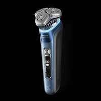 Philips  Series 9000 Electric Shaver, Wet & Dry Use, with Charging Stand, Cleaning System, S9986/55 , Black
