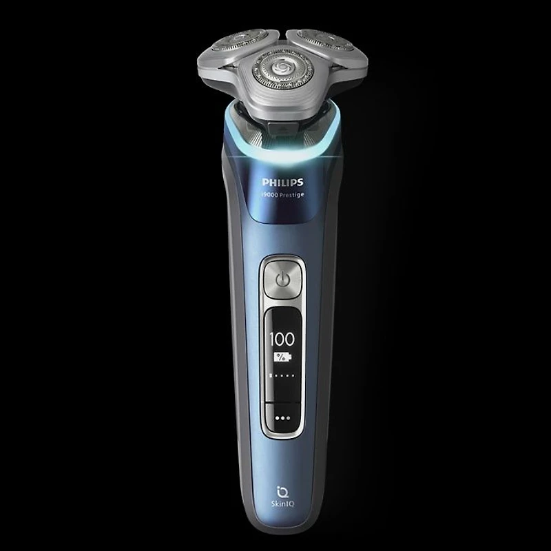 Philips Series 9000 Electric Shaver, Wet & Dry Use, with Charging Stand, Cleaning System, S9986/55 , Black