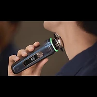 Philips  Series 9000 Electric Shaver, Wet & Dry Use, with Charging Stand, Cleaning System, S9986/55 , Black