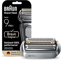 Braun 96M Series 9 Pro Electric Shaver Replacement Foil and Cutter, Matte Silver