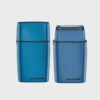 BaBylissPRO Blue Cord/Cordless Metal Double-Foil Shaver – FXFS2BL