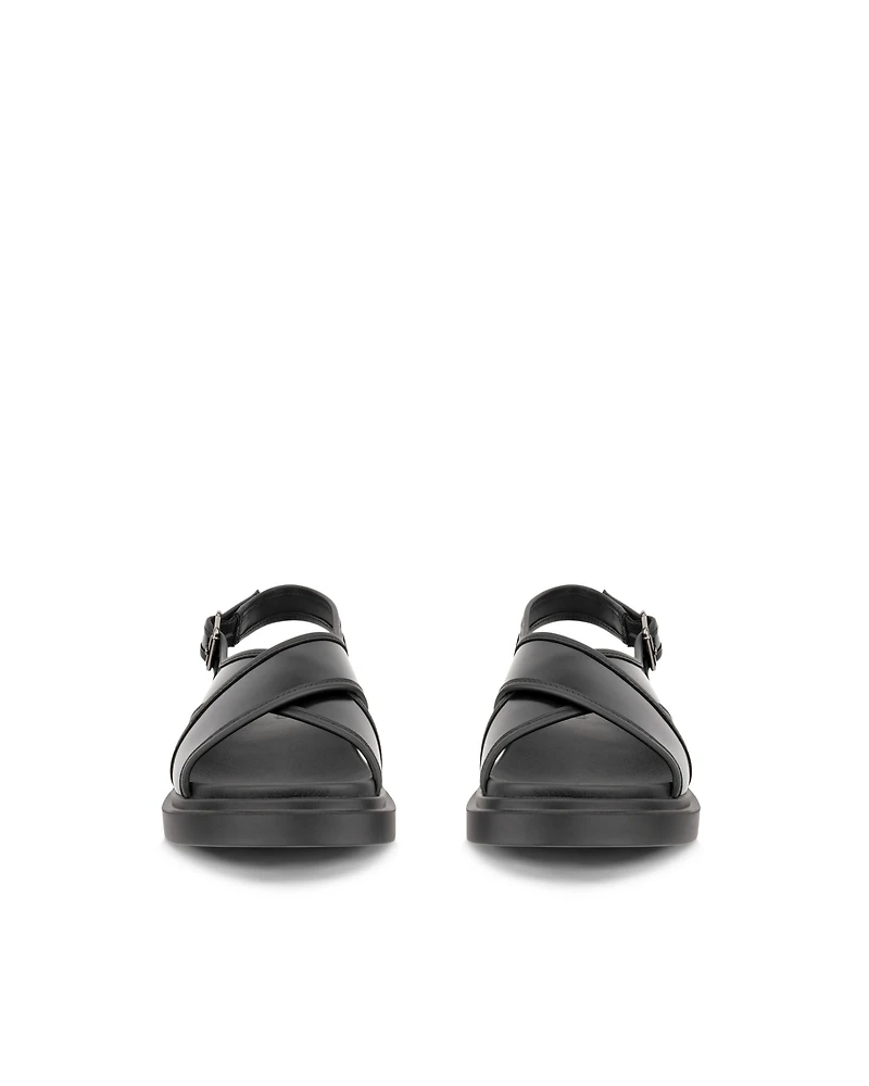 Women's ECCO® Metropole Seoul Leather Slingback Sandal