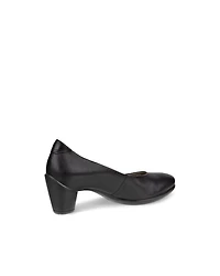 Women's ECCO® Sculptured 45 Leather Block-Heeled Pump