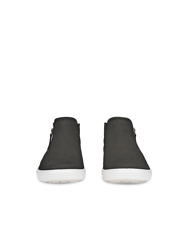 Women's ECCO® Soft 7 Nubuck Zip Bootie