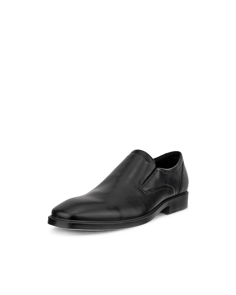 Men's ECCO® Metropole Milan Leather Slip-On Derby Shoe