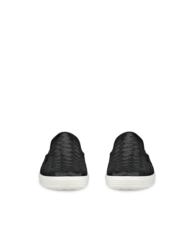 Women's ECCO® Soft 7 Woven Leather Slip-On
