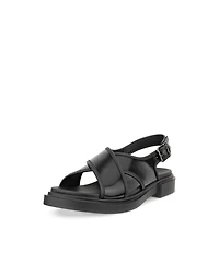 Women's ECCO® Metropole Seoul Leather Slingback Sandal