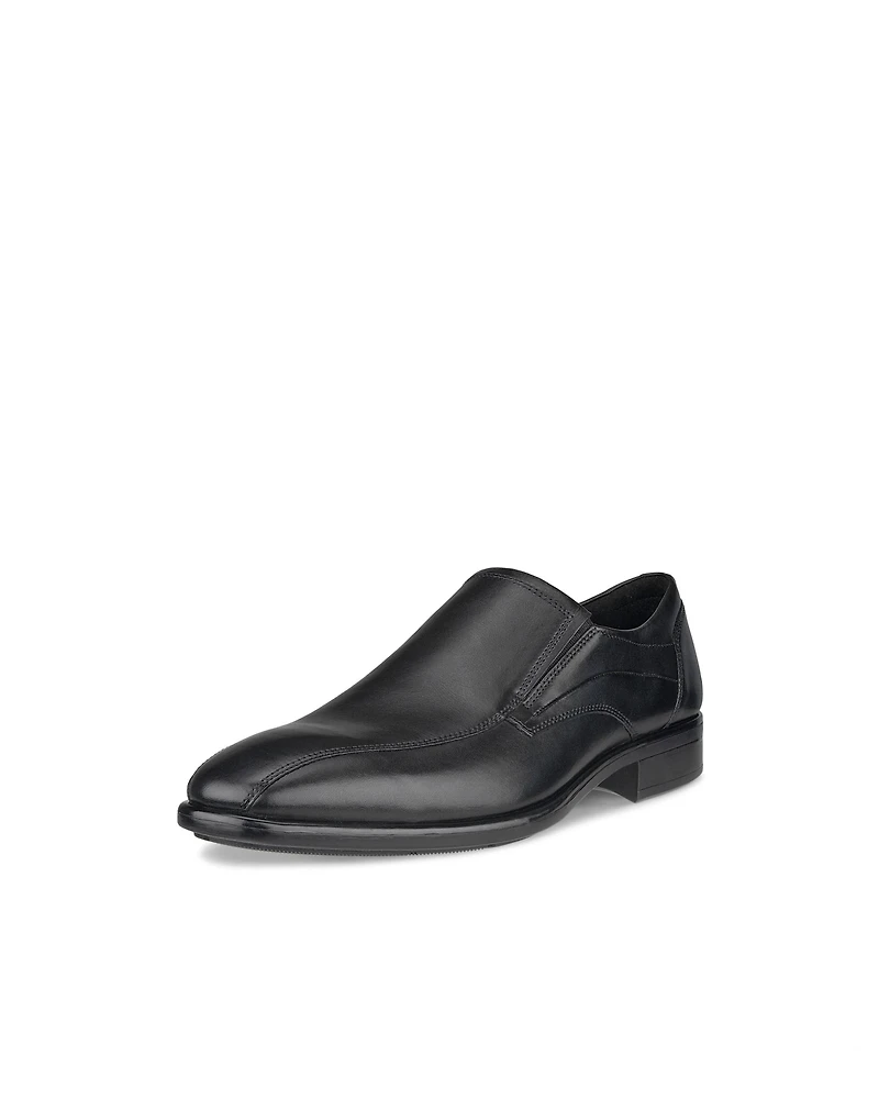 Men's ECCO® Citytray Leather Slip-On Dress Shoe