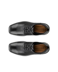 Men's ECCO® Helsinki 2 Leather Bike-Toe Derby Shoe