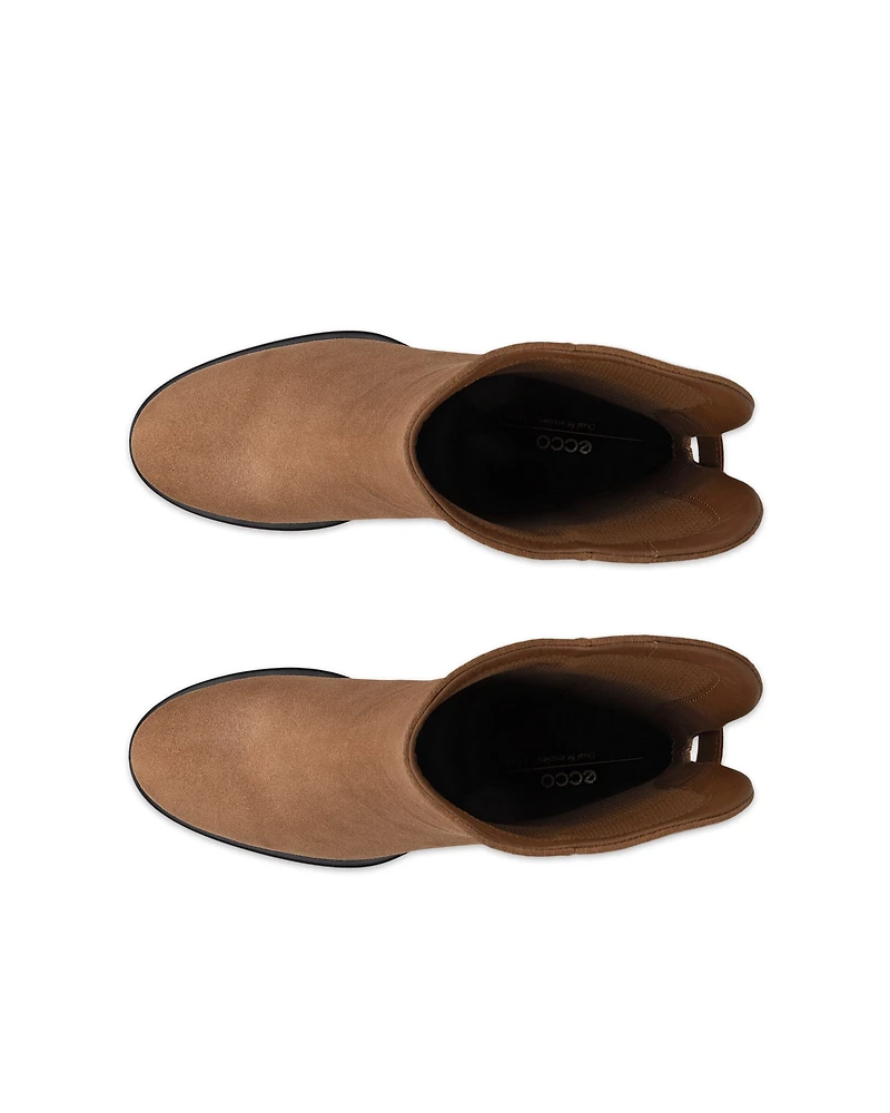 Women's ECCO® Sculpted LX 55 Suede Pull-On Mid-Calf Boot