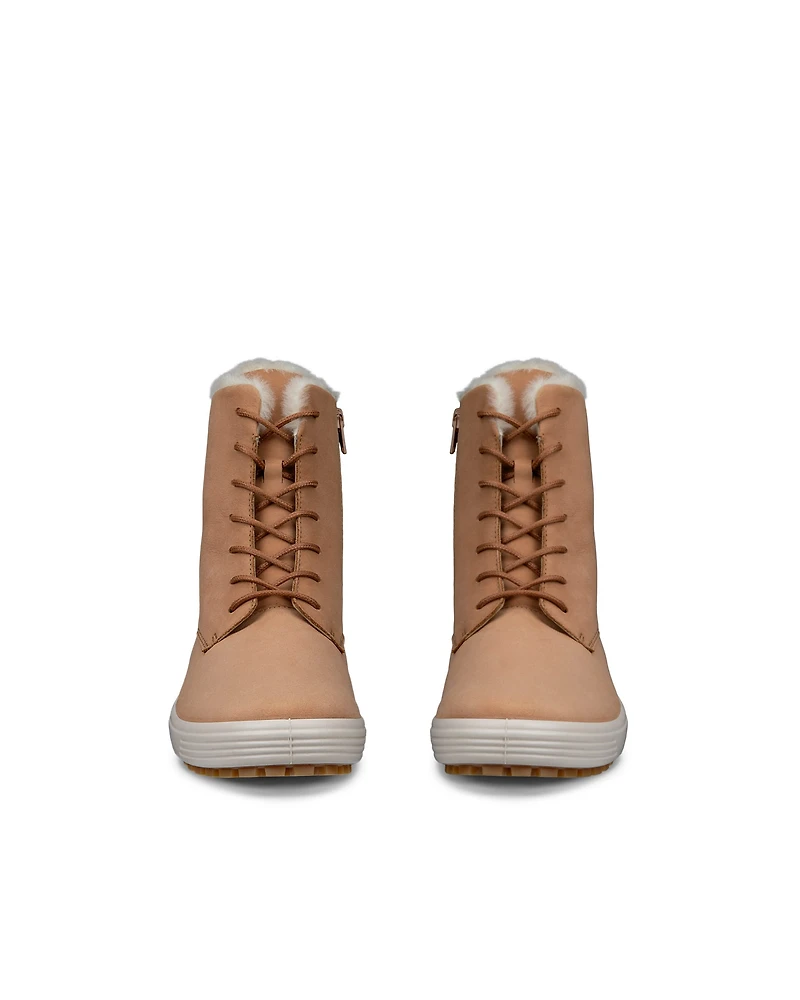 Women's ECCO® Soft 7 Tred Leather Mid-Cut Boot