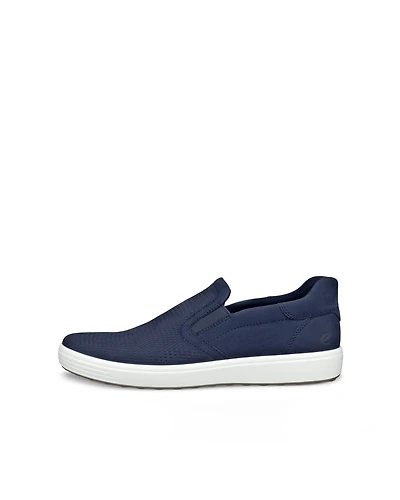 Men's ECCO® Soft 7 Nubuck Slip-In Shoe
