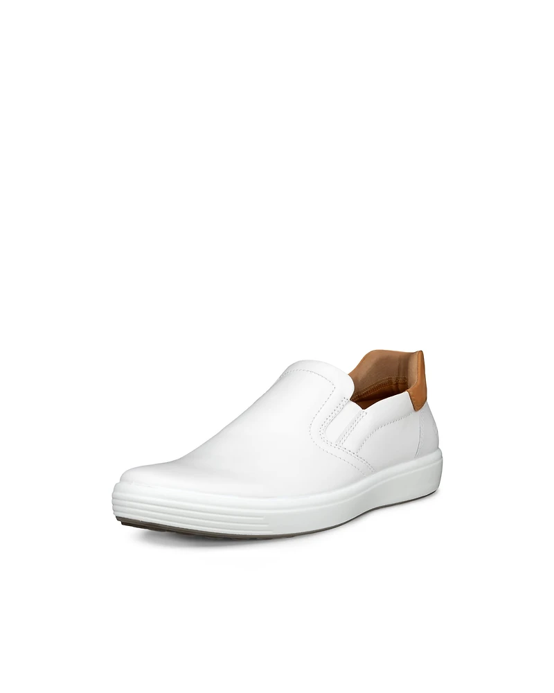 Men's ECCO® Soft 7 Leather Slip-In Shoe