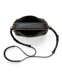 ECCO® Camera Leather Curve Crossbody Bag