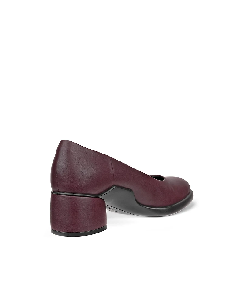 Women's ECCO® Sculpted LX 35 Leather Block-Heeled Pump