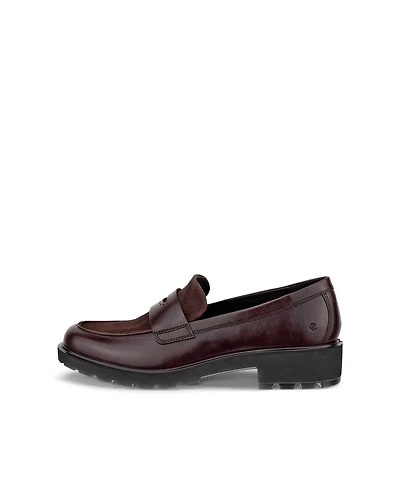 Women's ECCO® Metropole Vienna Leather Loafer
