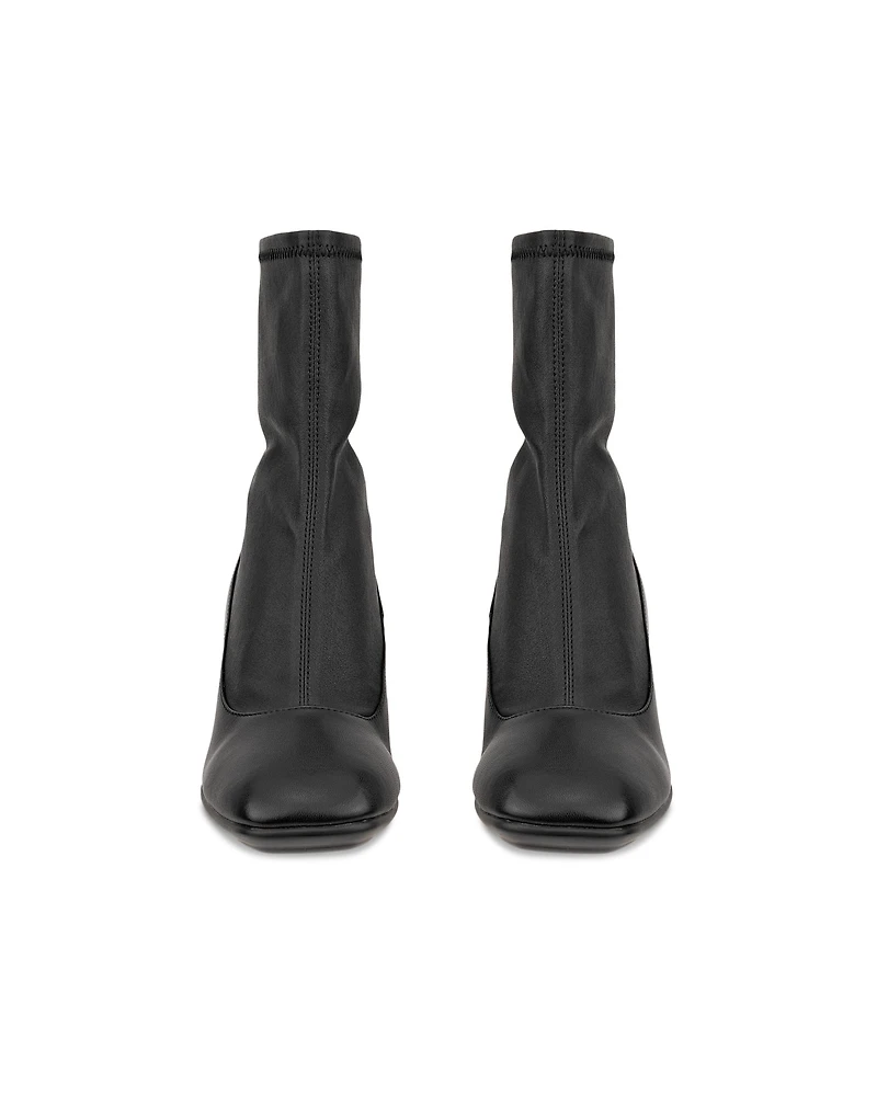 Women's ECCO® Sculpted Alba 65 Leather Mid-Cut Heel Boot