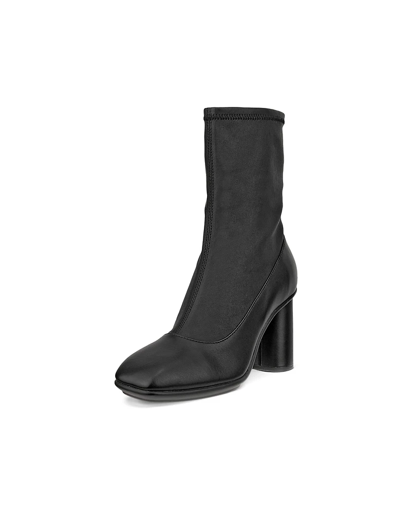 Women's ECCO® Sculpted Alba 65 Leather Mid-Cut Heel Boot