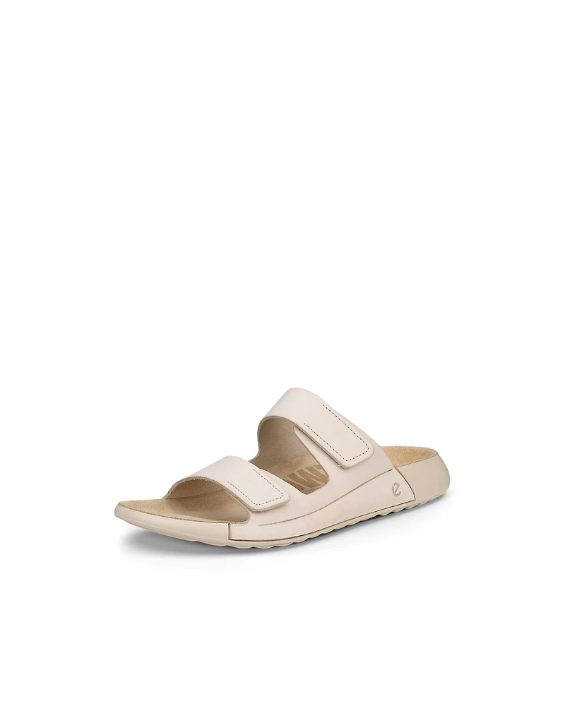 Women's ECCO® Cozmo Nubuck Two Strap Sandal