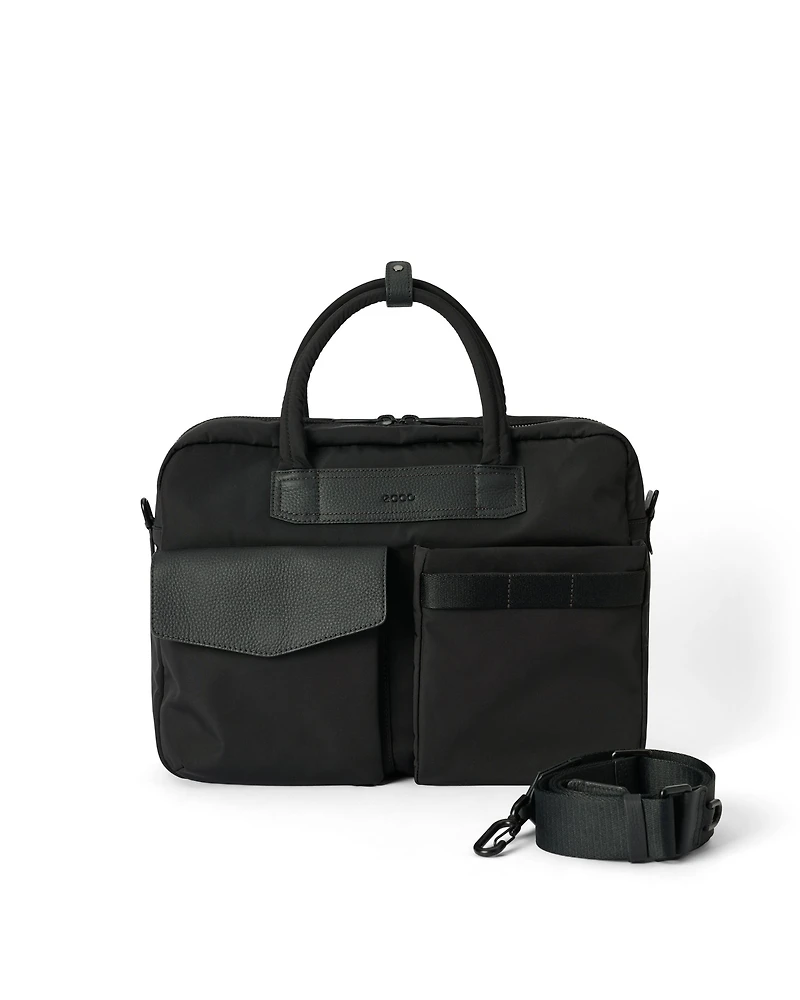 ECCO® Voyager Textile & Leather Bag