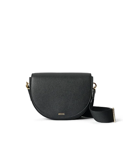 ECCO® Leather Saddle Bag