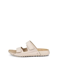 Women's ECCO® Cozmo Nubuck Two Strap Sandal