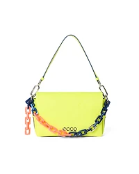 ECCO® Large Chain Soft Leather Pinch Crossbody Bag