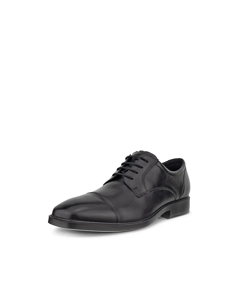 Men's ECCO® Metropole Milan Leather Derby Shoe