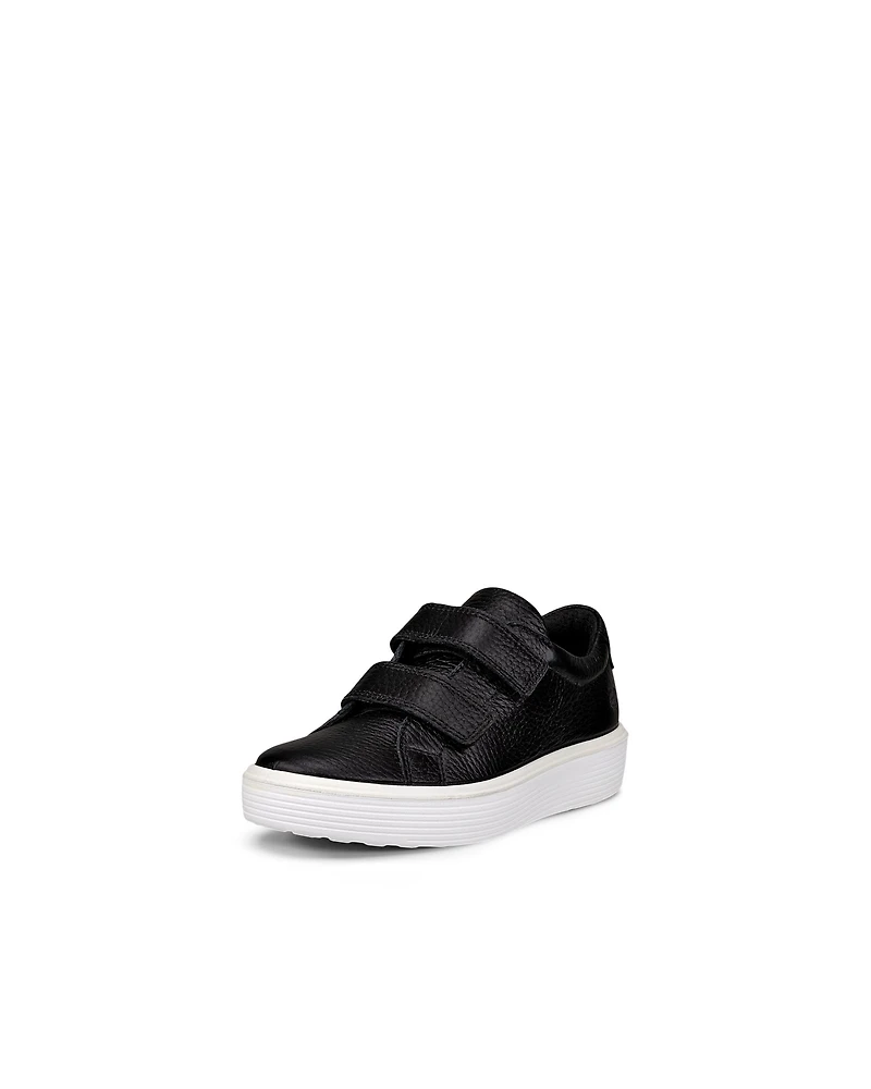 Kids' ECCO® Soft 60 Leather Two-Strap Sneaker