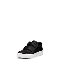 Kids' ECCO® Soft 60 Leather Two-Strap Sneaker