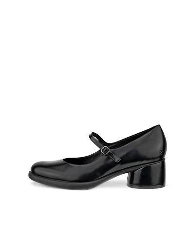 Women's ECCO® Sculpted LX 35 Leather Block-Heel Pump