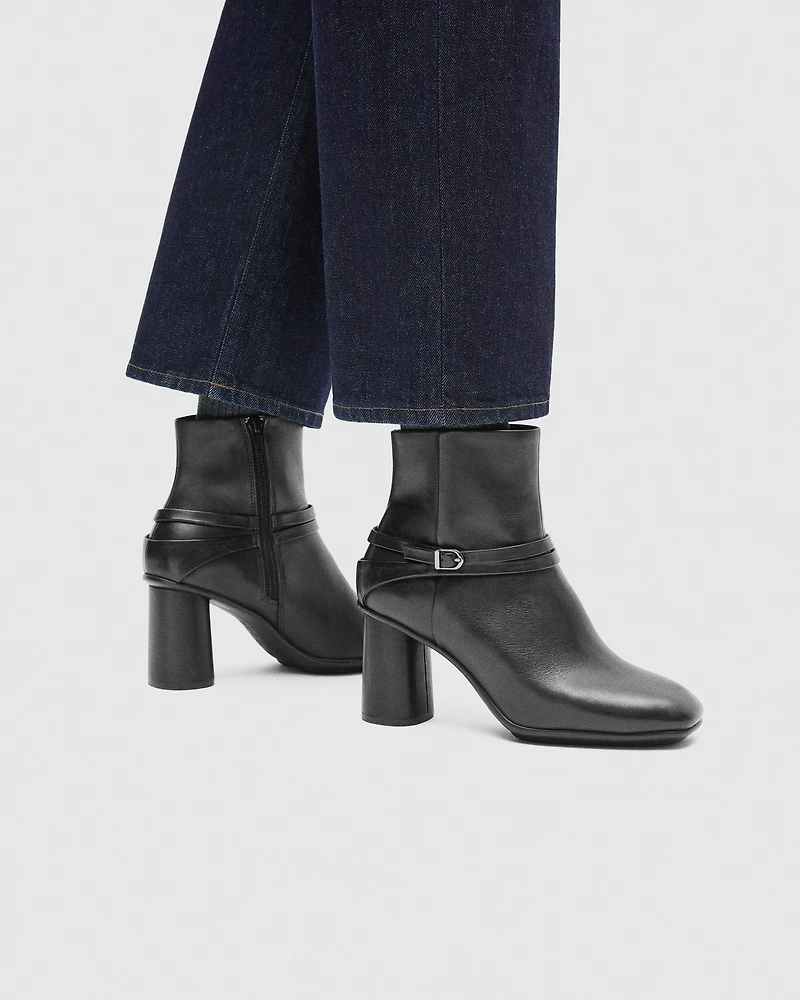 Women's ECCO® Sculpted Alba 65 Leather Ankle Heel Boot