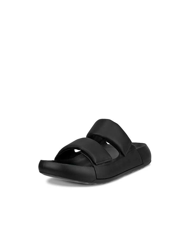 Women's ECCO® Cozmo PF Leather Two Strap Sandal