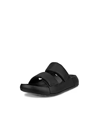 Women's ECCO® Cozmo PF Leather Two Strap Sandal