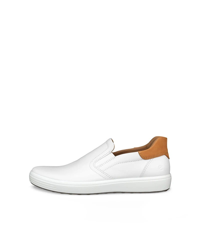 Men's ECCO® Soft 7 Leather Slip-In Shoe
