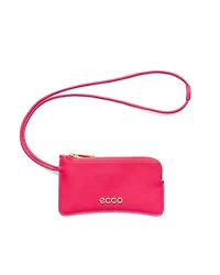 ECCO® Wristlet Soft Pebbled Leather Small Pouch Bag