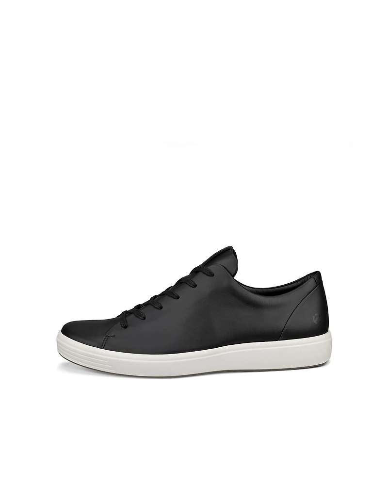 Men's ECCO® Soft 7 Leather Lace-Up Shoe