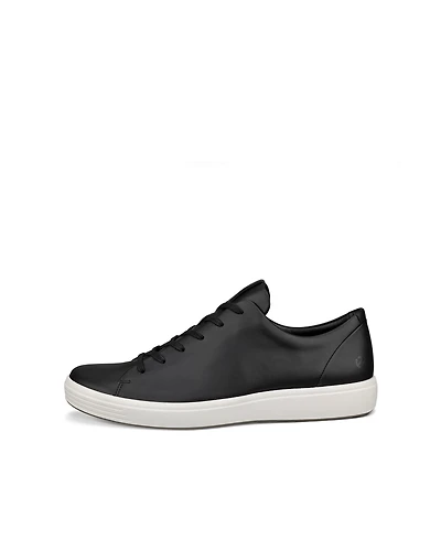 Men's ECCO® Soft 7 Leather Lace-Up Shoe