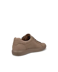 Women's ECCO® Soft 7 Nubuck Side-Zip Sneaker