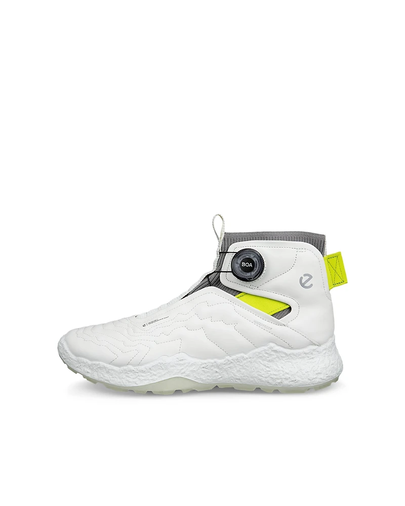 Men's ECCO® Golf Biom H5 Boa Leather Waterproof High-Top Golf Shoe