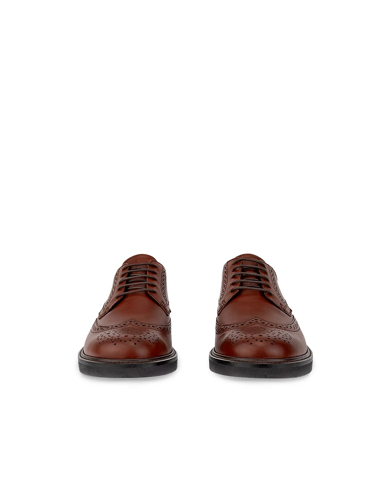 Men's ECCO® Metropole London Leather Brogue Shoe
