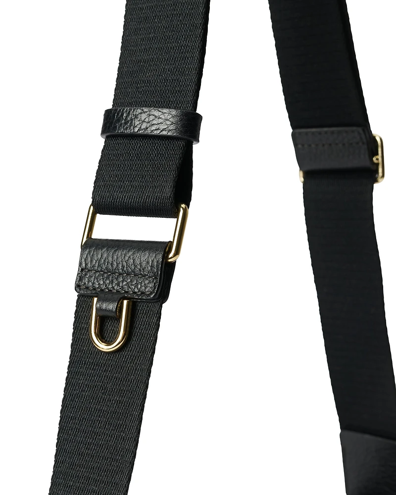 ECCO® Leather Saddle Bag