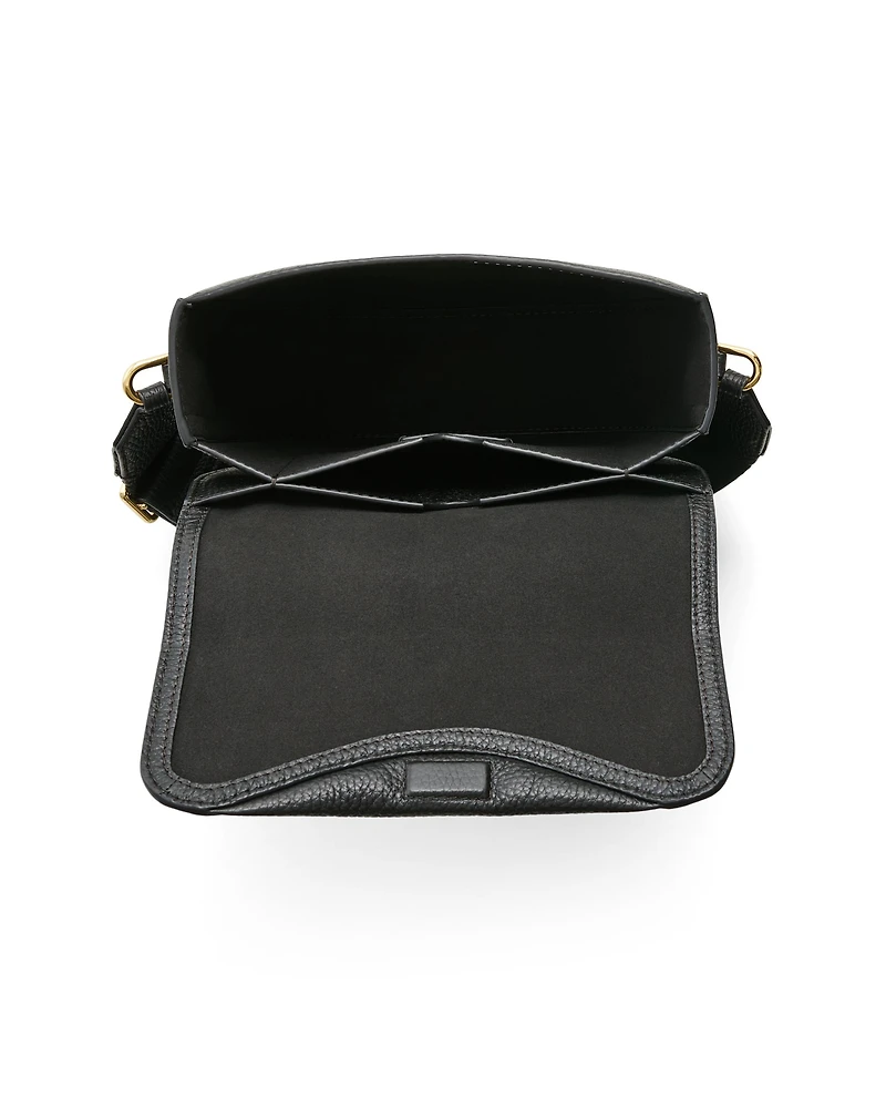 ECCO® Saddle Leather Shoulder & Crossbody Bag
