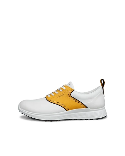 Men's ECCO® Golf S-Casual Leather Waterproof Golf Shoe