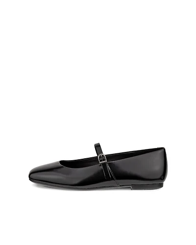 Women's ECCO® Margot Leather Mary Jane Flat